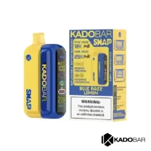 Blue Razz Lemon Kado Bar Snap Disposable Kit - 25k Puffs