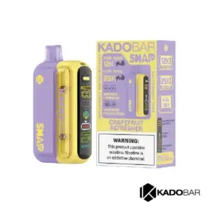 Grapefruit Refresher Kado Bar Snap Disposable Kit - 25k Puffs