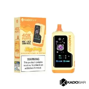 Mango Pudding Kado Bar NI40K Ice + Nic Control Disposable Vape