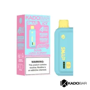 Sour Lush Gummy Kado Bar Snap Icy Disposable Pod - 25k Puffs