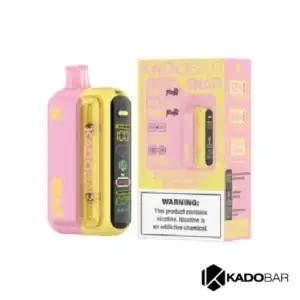 Strawberry Banana Kado Bar Snap Disposable Kit - 25k Puffs