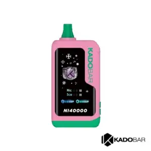 Strawberry Watermelon Ice Kado Bar NI40K Ice + Nic Control Disposable Vape