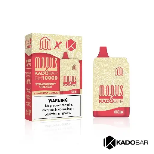 Strawberyy Colada Modus X Kado Bar KB10000 Puffs Disposable Vape
