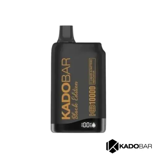 Frozen Banana Kado Bar Black Edition 10000 Puffs Disposable Vape