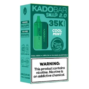 Cool Mint Kado Bar Snap 2.0 35K Puffs Disposable Kit