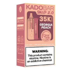Georgia Peach Kado Bar Snap 2.0 35K Puffs Disposable Kit