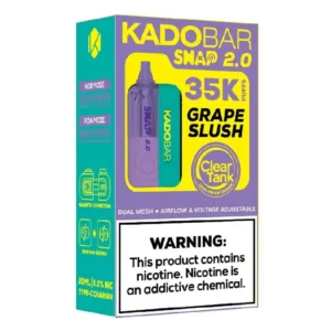 Grape Slush Kado Bar Snap 2.0 35K Puffs Disposable Kit