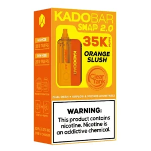 Orange Slush Kado Bar Snap 2.0 35K Puffs Disposable Kit