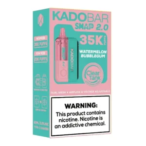 Watermelon Bubblegum Kado Bar Snap 2.0 35K Puffs Disposable Kit