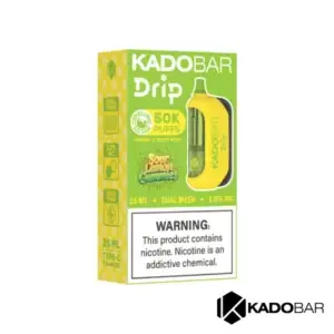 Sour Lemon Gummies Kado Bar Drip