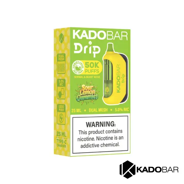 kodak bar vape Sour Lemon Gummies Kado Drip 50k Puffs Bc5000 Blue Razz Ice uwell g4 pro Color:Red (Leather Series)