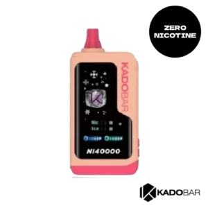 Peach Ice Kado Bar NI40000 Zero Nic