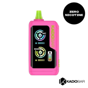 Sour Strawberry Raspberry Kado Bar NI40000 Zero Nic